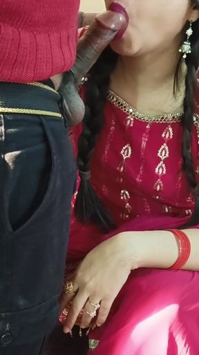 Must-see moment from &quot;Indian Jija se saali ne manga Christmas gift lund ko muh main lekar dabaaye aapne chuche aur gaand&quot;
