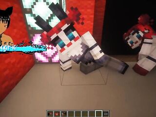 Minecraft Sexcraft The Jenny Mod fnaf - Some real admirable poses from an animatronic and a hand job