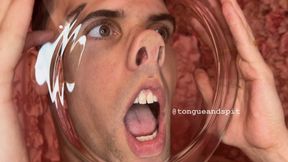 Jason Pierce Nose Against Glass Plate Part4 Video1 - MP4