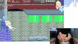 Artupor's Peach's Unsuspecting Adventure: Anime Homo-Dildo Ride with Peach's Big Ass and Peach's Femboy