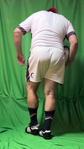 B.t.s.. Green Screen Rugby Pump - Cum - Ride - Strip