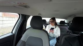 Horny College Babe Takes a Risky Ride and Gets Rewarded