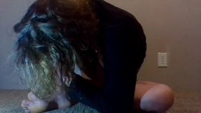 Toenail Chewing Fetish Fanclub Video of the Month (ffvotm); February 2022