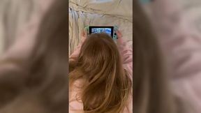 I creampied my girlfriend while she was playing the console