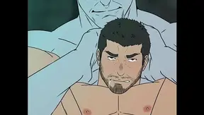 Chris vs Mr. X: Buff Muscle Twinks Go Head-to-Head in Animated Gay Rampage – 18+