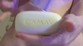 NEW BAR OF SOAP ADDED TO MY SHOWER TUB LEDGE