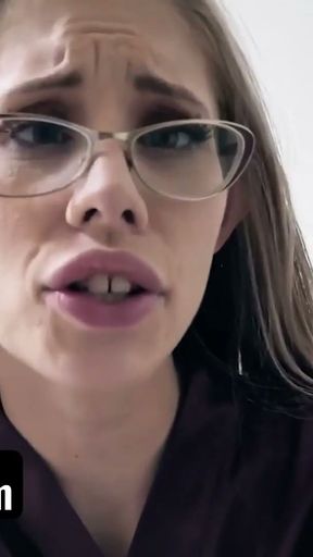 PervMom - Horny Stepson Blasts Huge Sticky Creampie Inside His Skinny Stepmom Kyaa Chimera's Pussy   Clip 3