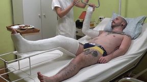 Ryan in the hospital