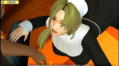Leaked 3D hentai of a futanari nun getting pounded by a bbc