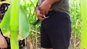 First Time Trying Standing 69 in a Cornfield and He Makes Me Cumhard