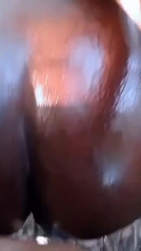 Iconic moment from &quot;Ebony cheating wife getting fucked in the bush compilation&quot;