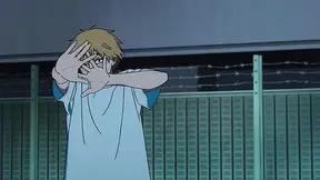 Reze Chainsaw Man rewards Denji with a deepthroat blowjob at the pool
