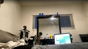 Black Ass Melts Fast with White Dildo Warmth