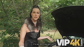 Hot Mature Brunette Texas Patti Knows How To Turn On Men In Public