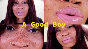 A Good Boy- Ebony Femdom Goddess Rosie Reed Slave Training Mental Conditioning- 1080p HD