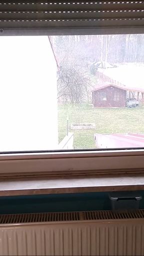 My doll wants me to fuck her in front of the window so the neighbors can see her   Clip 2