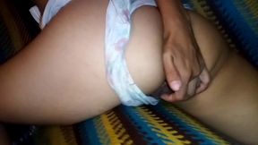latina venezolana juega al sexo sola con orgasmos