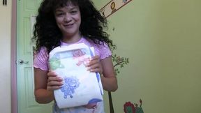 kiki cali diaper girl also diapers you and cum