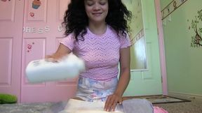 kiki cali diaper girl also diapers you and cum