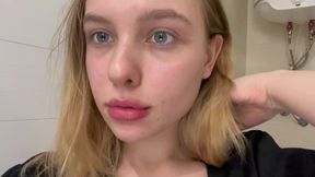 Fingering pussy and fucking in doggy