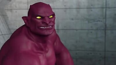 Get ready for a wild ride as your favorite cartoon villain gets destroyed by a massive dick