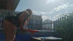 UPSKIRT AND DOWNBLOUSE - StepMama Around home