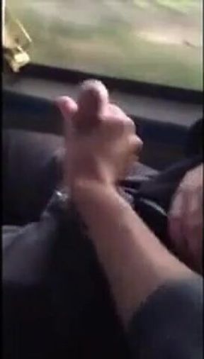 Big Dick Blowjob in a Bus 2