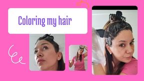 coloring my hair