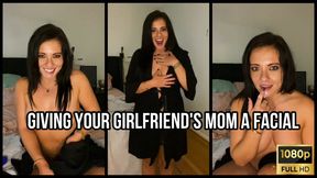 Giving Your Girlfriend's Mom a Facial 1080p