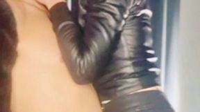 Blindfolded Sub Tied Up with My Cigarette Smoke