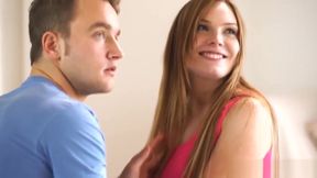 Busty Step Mom And teen 18+ Sucking Big Dick In Threesome