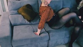 I Tear off Her Sticky to Better Play with Her