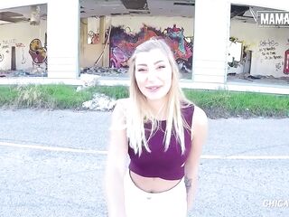 Hawt Whore Vyvan Hill Screwed Unfathomable by Spanish Dude Outside - MAMACITAZ