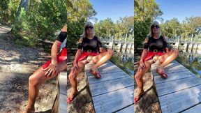 ma balade dans les bois hier toujours en tenue adequate. sait ont jamais ?