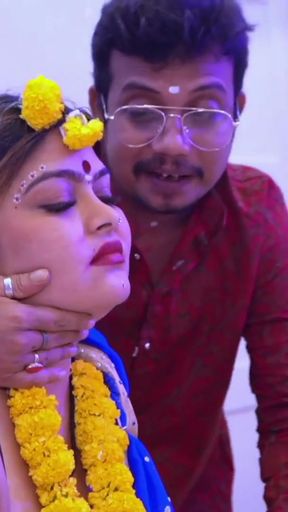 Romantic Hot Wedding Night Sex With Husband   Clip 1