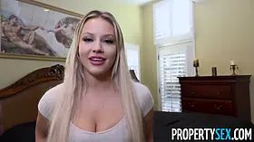Roomy applicant skips credit exam and screws landlord - tits glazed in approval - propertysex