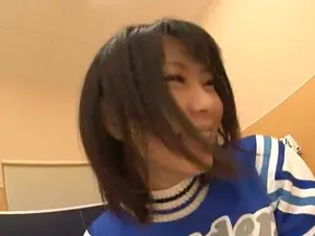 Lovely Japanese AV Model cock sucking with a wild head fuck and cum on face