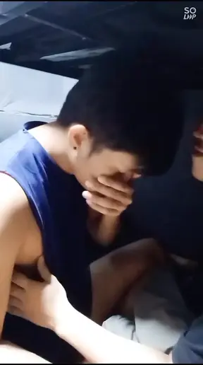 Asian Gay Teen First Sex with His Stepfather