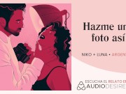 El fotógrafo dominante coge a una modelo sumisa [relatos para tocarme]