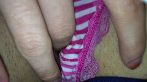 Secretly Masturbating juicy pussy visiting my parents