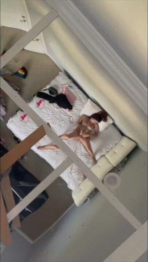 Artemisia Love hiding at her friend's house masturbating (Full video on OF @ BunnyLove)