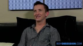 BoyObsession.com - Skyler Evans's introducing sexy horny twink masturbation