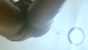 unaware giantess - Denim Dominion: Secrets in Her Back Pocket, femdom, ass fetish, goddess worship 4k smaller