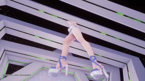 [mmd] Jeon Somi - Fast Forward Seraphine Sexy Striptease League of Legends Uncensored Hentai