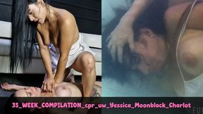35 WEEK COMPILATION Yessica Bunny asthma cpr Moonblack underwater Charlot interrogation 70101