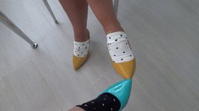 Toe Kissing and toe tapping 4TT