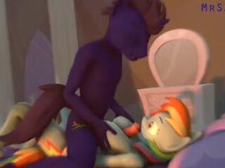 Archived - MLP Shemale hentai RainbowDash Impregnted by Boy OC