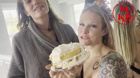 Bts: Kora Shares Her Gangbang Dick Cake