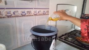 Mukbang and Fucking in the Kitchen