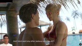 Stepmommy Jerks Stepson Cock for Cum -the Spellbook Pure Route #25 Animated Porn Game